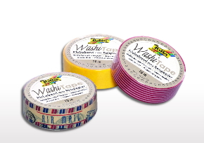 Декоративная клейкая лента из рисовой бумаги (Washi-Tape)