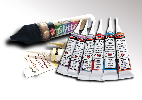 Контурные краски для различных поверхностей