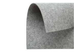 Filca loksnes, 2 mm, 30x45 cm, poliesters