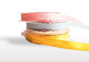 Satīna lentes, 10mm, rullī 10m