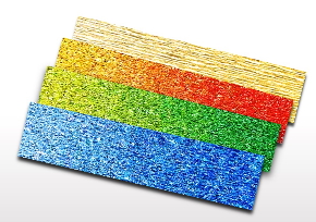 Креповая бумага, металлическая, 2-цветная, 180g, 50x250cm