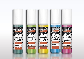 Metāliskas akrila krāsas, 20 ml