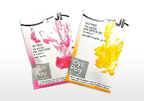 Tekstilkrāsas "iDYE Poly" sintētiskiem audumiem