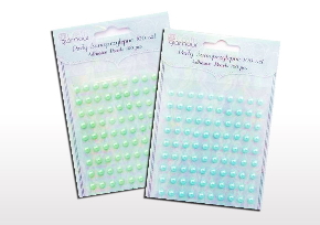 Pašlīmējošas puspērles, D:5 mm, 100 gb.