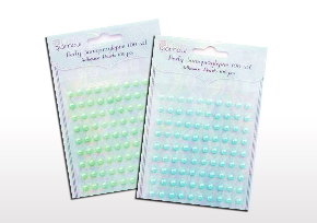 Pašlīmējošas puspērles, D:5 mm, 100 gb.
