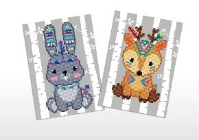 Алмазная мозаика "Card kit" с картонной основой, 13x18 cм