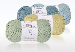 Dzija "Baby Smiles Easy Cotton" (50% kokvilna/ 50% akrils, 50g)