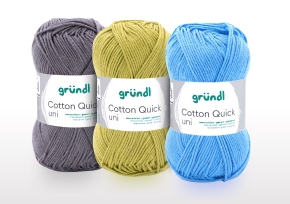 Dzija "Cotton Quick Uni", 100% kokvilna, 50g