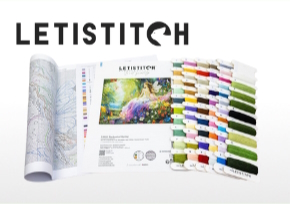Komplekti izšūšanai krustdūrienā Letistich