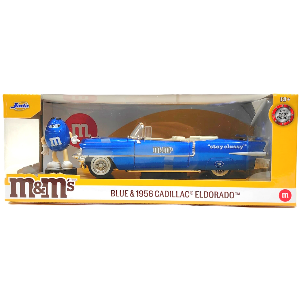 Cadillac car M M blue 22cm | HobbySet