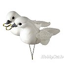 Dūju pāris ar fliteriem uz spārniem, 5.5cm