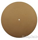 MDF sagatave pulkstenim, D:30cm, ciparnīcas atvere D:1.1 cm