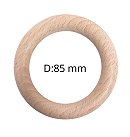 Koka riņķītis, D:85 mm, biezums 13 mm