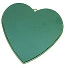 Floristikas oāze dzīviem augiem "Sirds", uz plastmasas pamatnes, 30x20x5cm