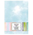 Skrapbukinga papīra kolekcija "Tender watercolor backgrounds", 15x21cm, 175g/ m2, 10 divpusējas loksnes