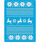 Trafarets "Christmas motives", (174), 15x20cm, ZS