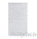 Pašlīmējošās strazas, D:3mm, 806 gab., kristāldzidras