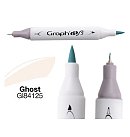 Marķieris uz spirta bāzes "BRUSH & EXTRA FINE", ota + īpaši smalks, 4125: gaiša ēna (Ghost)