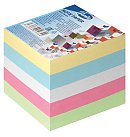 Бумажные листочки для заметок, 8.5х8.5см, 800 шт., 5 пастельных цветов