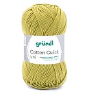 Dzija "Cotton Quick Uni", 100% kokvilna, 50g, 125m, sinepju zaļa #140