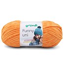 Dzija "Funny Uni", 100% poliesters, 100g, 120m, gaiši oranža #29