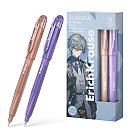 Gēla tintes pildspalva "G-Glass Stick Manga", 0.5mm, melna, 1gab., dažādi dizaini