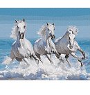Komplekts gleznošanai pēc numuriem "Rapid wave", audekls uz apakšrāmja, 40x50cm