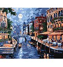 Komplekts gleznošanai pēc numuriem "The Romance of Italy", audekls uz apakšrāmja, 40х50cm