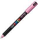 Marķieris uz ūdens bāzes "UNI Posca PC-1MR", metalizēti rozā (M13)