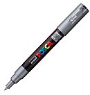 Marķieris uz ūdens bāzes "UNI Posca PC-1M", sudraba (26)