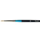 "AQUAFINE" sintētiska ota “ROUND AF85” N#2/ 0, apaļa, īss rokturis, 1.2x7.94mm