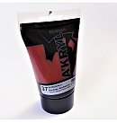 Akrila krāsa "A'KRYL SATINE", 100ml, #37: bordo sarkana