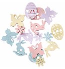 Koka dekoru komplekts "Easter", 20gab.