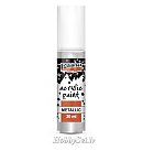 Metāliska akrila krāsa, 20 ml, sudrabs, Pentart