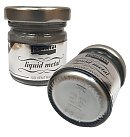 Krāsa ar metālisku efektu "Liquid metal", uz šķīdinātāja bāzes, 30 ml, sudrabs, Pentart