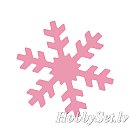 Motīvu caurumotājs "SNOWFLAKE 3", motīvs izmērs D:2,5cm, papīram 120-220g/ m2 un putugumijai 1.8-2mm, ZS
