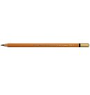 Aquarelle pencil for artists "MONDELUZ 3720/ 74", dark ochre