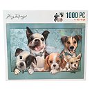 Puzle "Amy Design - Dogs", 1000 gab., +/ - 68x49cm