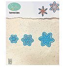 Formu izgriešanas trafaretu komplekts "Layered Dies: Snowflakes 01", 6 gab.