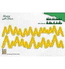 Formu izgriešanas trafaretu komplekts Shape Dies "'Pine Forest", 2gb, 150x58mm, ZS