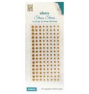 Pašlīmējošās strazas, D:3-5mm, 128 gab., dzeltenas