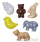 Ziepju forma "Animals", 6 motīvi, 3.5 - 6.5сm