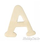 Koka burts "A", H:4cm