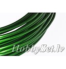 Alumīnija stieple, D:2mm, 12m/ 100g, zaļa