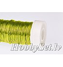 Floristikas stieple "Pet", D:0.3mm, 25g, citrondzeltena