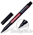 Permanent marker P-100, rounded, line width 0.5 to 1.2 mm, black