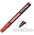 Permanent marker P-300, oblique, line width 0.5 to 4.6 mm, red
