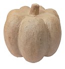 Papje-mašē figūra "Ķirbis", D:15cm, 1 gab.