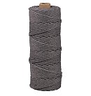 Aukla mezglošanai, D:3mm, apm. 210g, 70m, akmens pelēka
