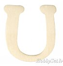 Koka burts "U", H:4cm